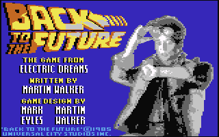 Back to the Future  c64