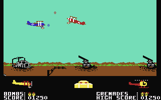 Biggles  screensoh giochi per emulatore c64