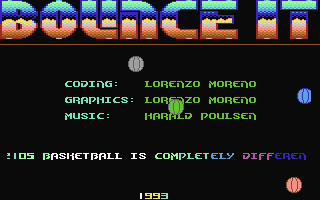 Bounce It  c64