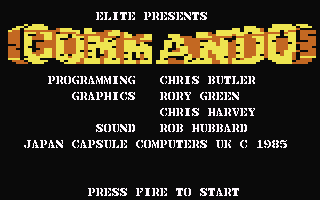 Commando  c64