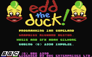 Edd the Duck  c64