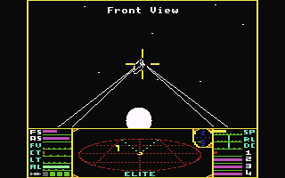 Elite  screensoh giochi per emulatore c64