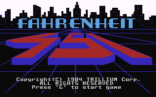 Fahrenheit 451  c64