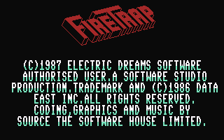 Fire Trap  c64