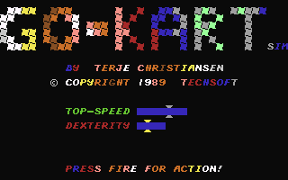 Go-Kart Sim  c64