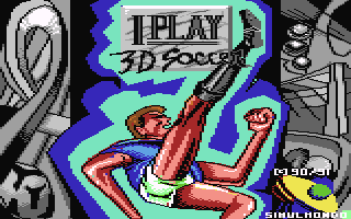 I Play: 3D Soccer  c64