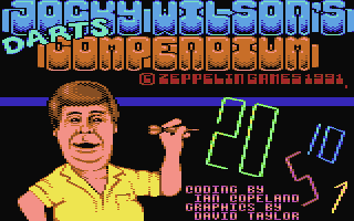 Jocky Wilson's Darts Compendium  c64