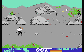 The Living Daylights  screensoh giochi per emulatore c64