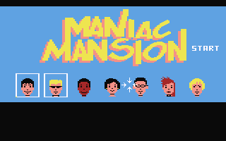 Maniac Mansion  c64