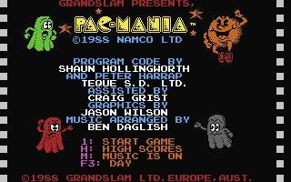 Pac-Mania  c64