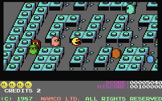 Pac-Mania  screensoh giochi per emulatore c64