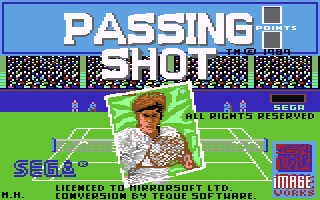 Passing Shot  c64