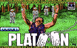 Platoon  c64