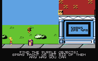 The Simpsons  screensoh giochi per emulatore c64