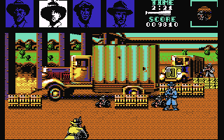 The Untouchables  screensoh giochi per emulatore c64