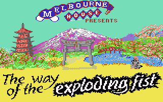 The Way of the Exploding Fist  c64