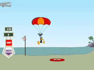 Daffy Duck Paracadutista