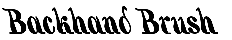 Backhand Brush
