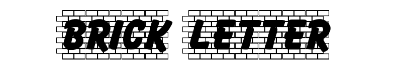 Brick Letter