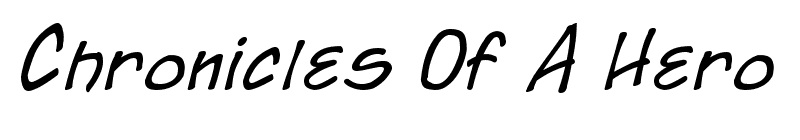 Chronicles Of A Hero