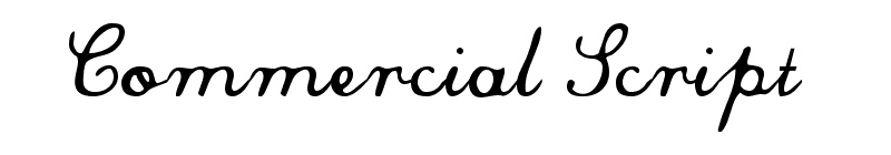 Commercial Script