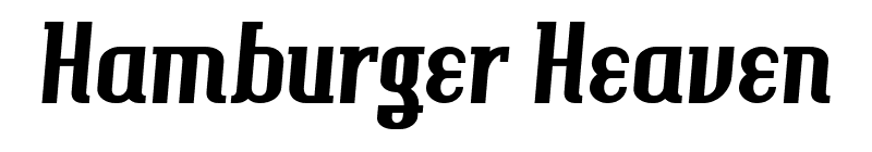 Hamburger Heaven