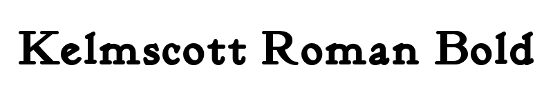 Kelmscott Roman Bold