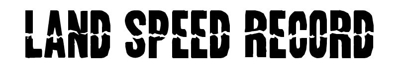 Land Speed Record