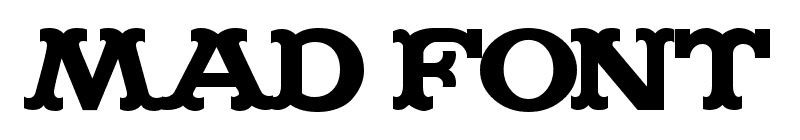 Mad Font
