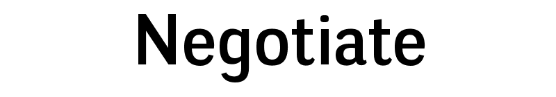 Negotiate