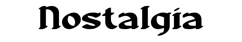 Nostalgia