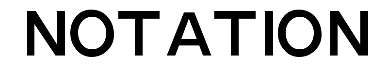Notation