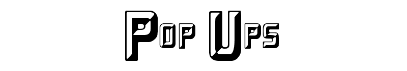 Pop Ups