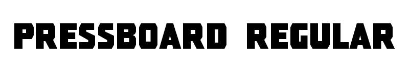 Pressboard Regular