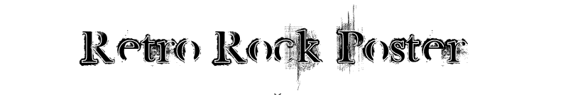 Retro Rock Poster