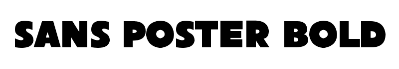 Sans Poster Bold